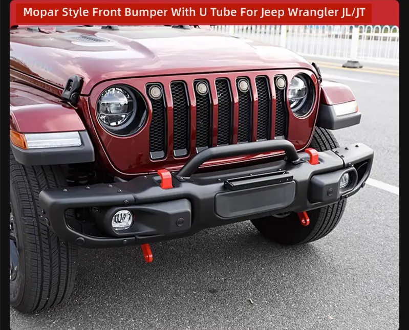Jeep Wrangler Pare-chocs avant JL JT Mopar Style Acier