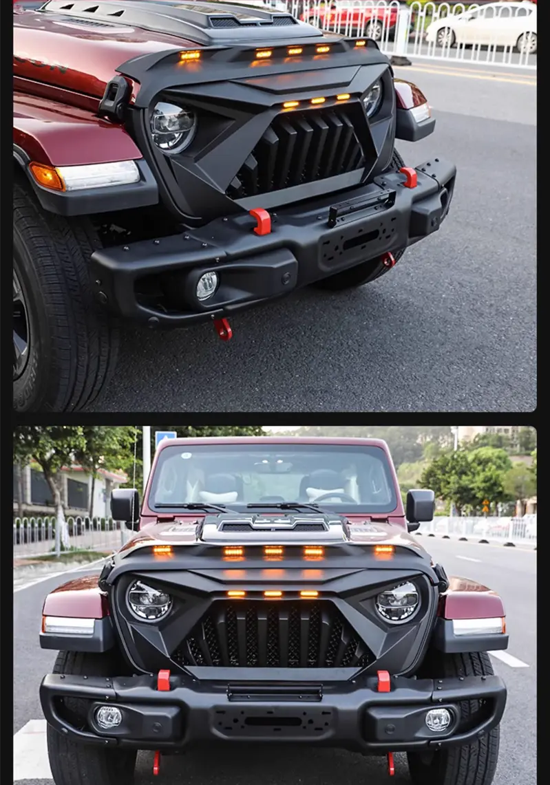 Jeep Wrangler Pare-chocs avant JL JT Mopar Style Acier