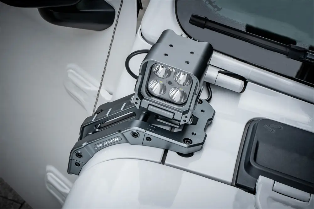 Jeep Wrangler Accessories FURY Gravity A-Pillar Integrated Lighting Kit 09