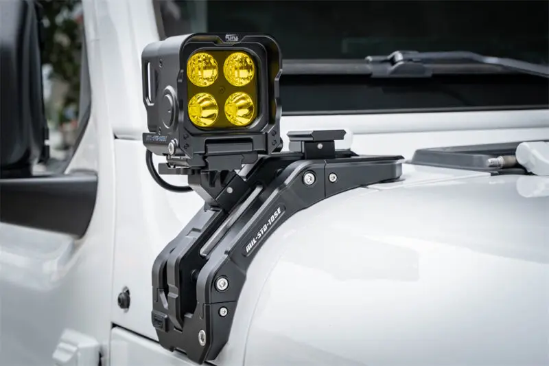 Acessórios Jeep Wrangler Kit de iluminação integrada com pilar A FURY Gravity