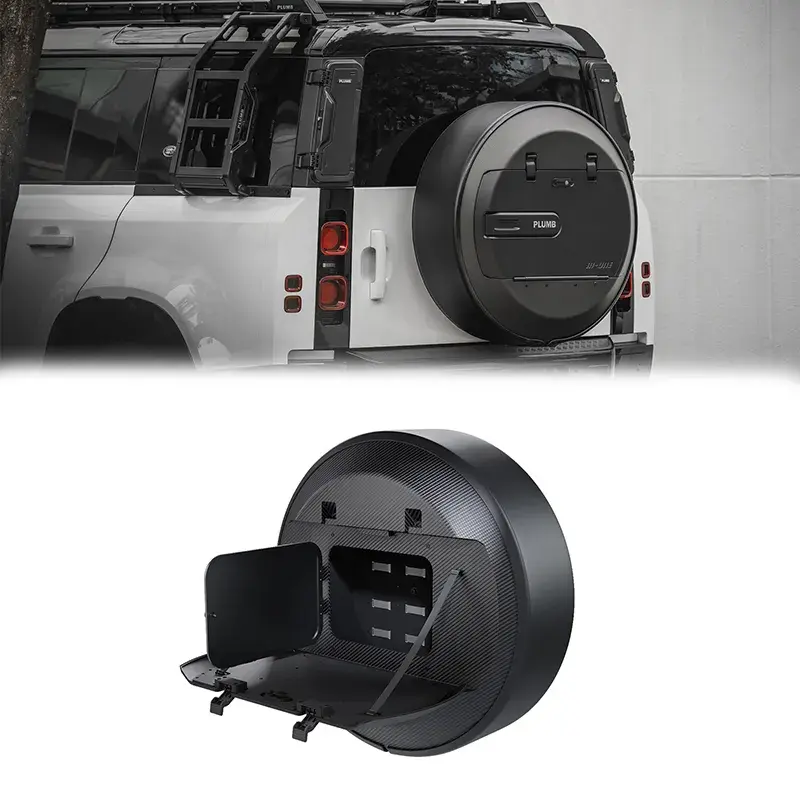 PLUMB Defender Acessórios Kit de cobertura de pneu sobressalente para Land Rover Defender