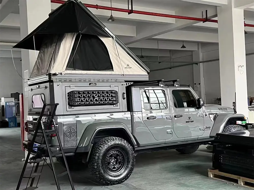 Pickup Canopy Top Camper Shells für Jeep Wrangler Gladiator JT