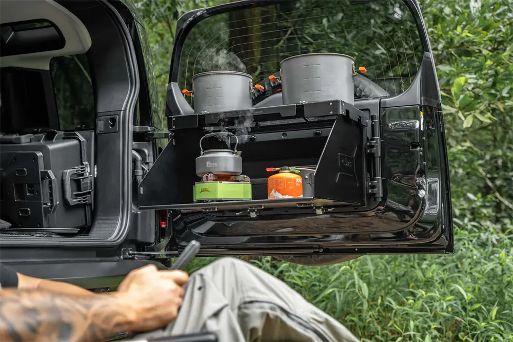 Land Rover Defender Accessoires Table de hayon