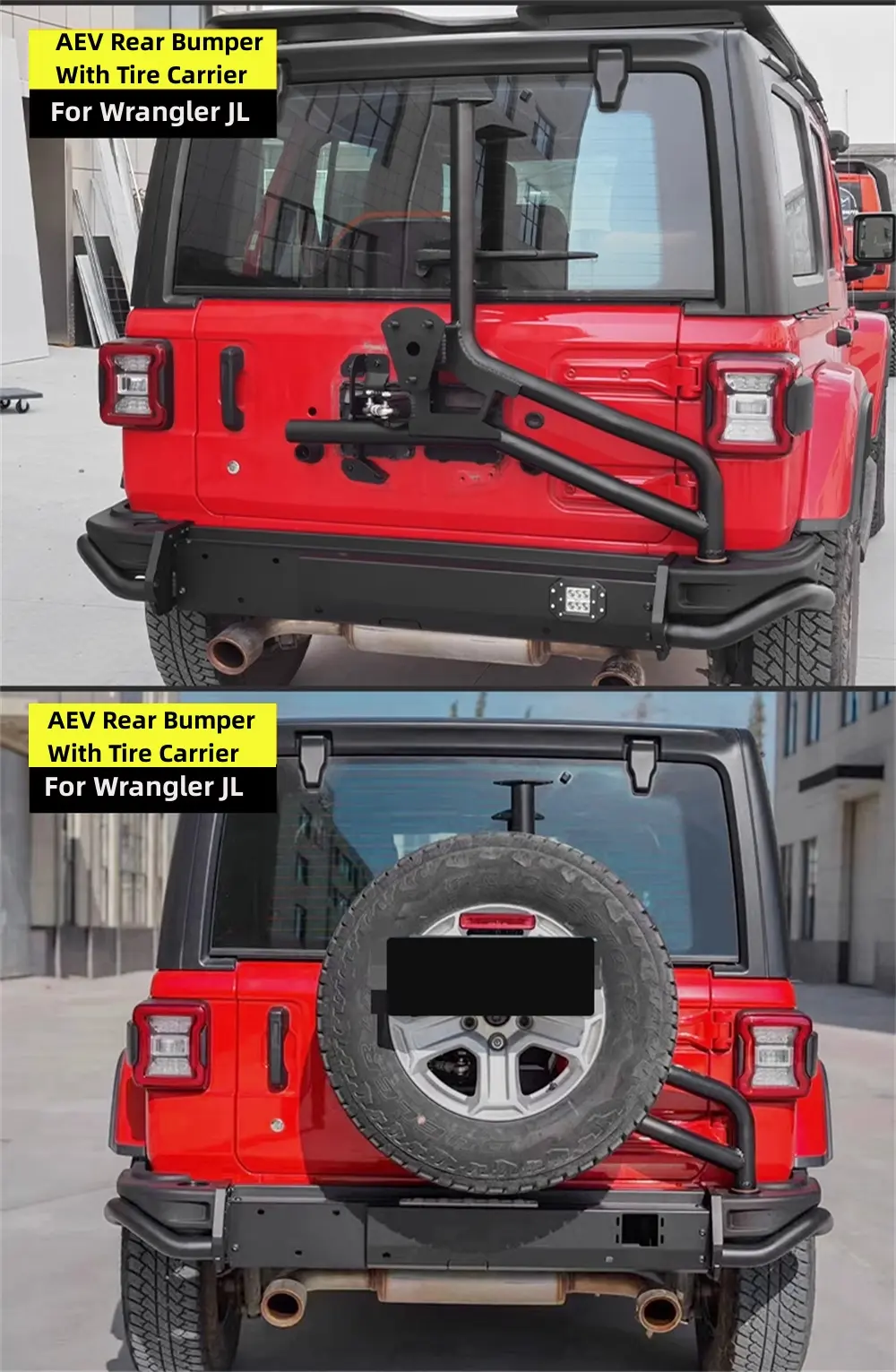 Pare-chocs arrière AEV pour Jeep Wrangler JL 12