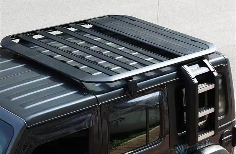 Jeep Wrangler Alumninum Roof Rack Platfrom Supplier