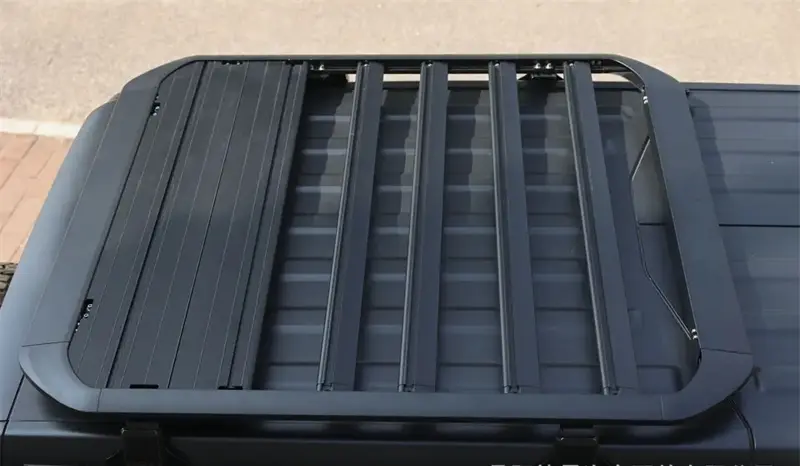 吉普牧马人铝制车顶行李架平台