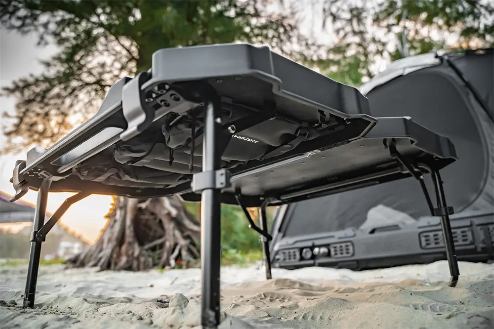 FURY Folding Camping Table with Storage