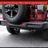 Pare-chocs arrière en acier MOPAR pour Jeep Wrangler JL