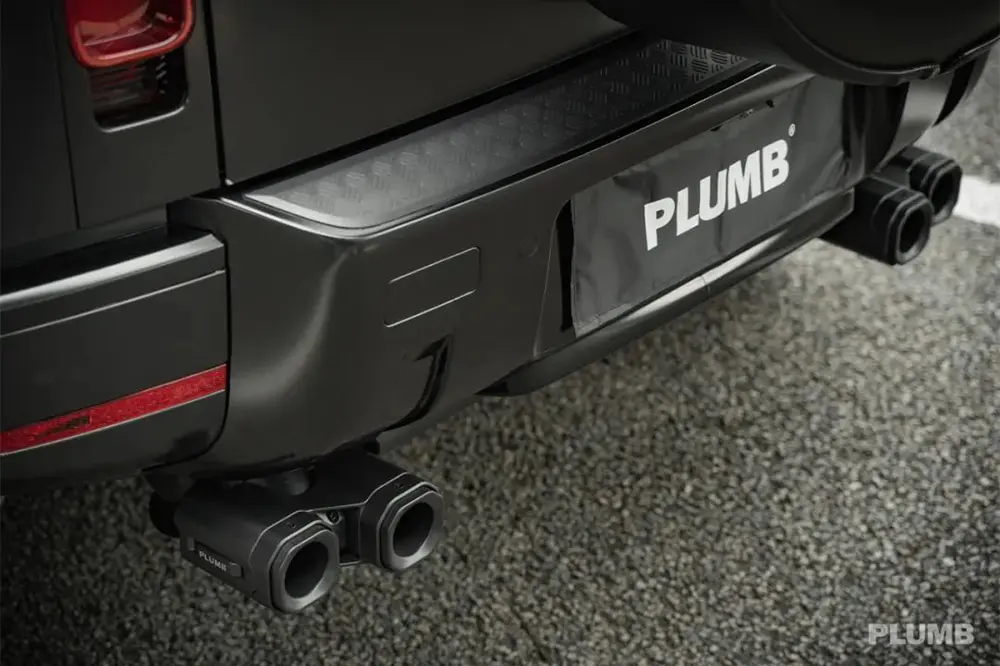 Akcesoria do Land Rover Defender Końcówki rury wydechowej PLUMB