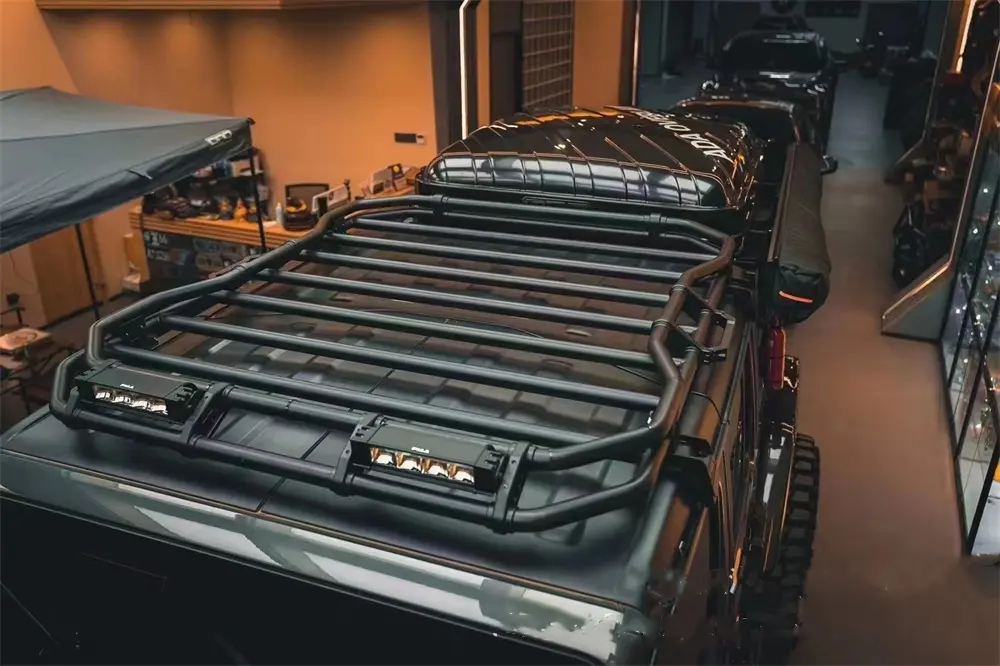 Plateforme de galerie de toit pour porte-bagages Jeep Wrangler