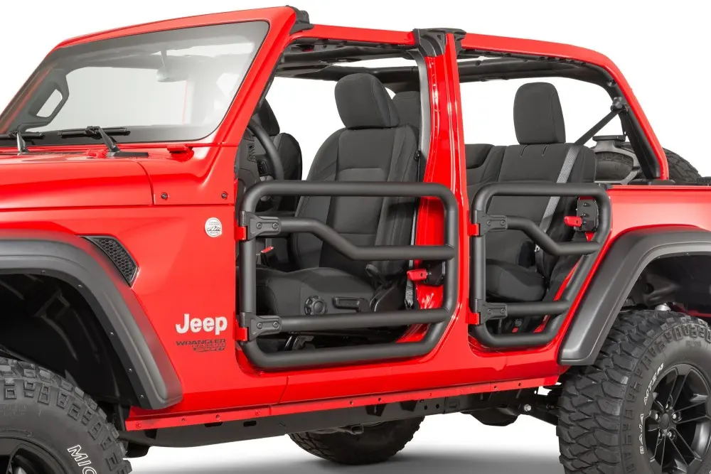 Puertas tubulares delanteras y traseras Mopar para Jeep Wrangler Factory