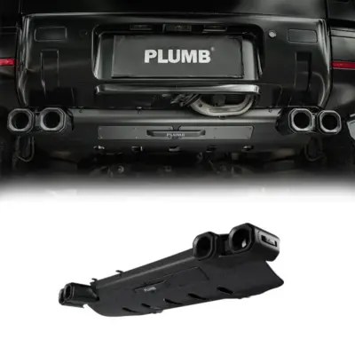 PLUMB Exhaust Upgrades เคล็ดลับท่อไอเสียท่อไอเสียสำหรับ Land Rover Defender