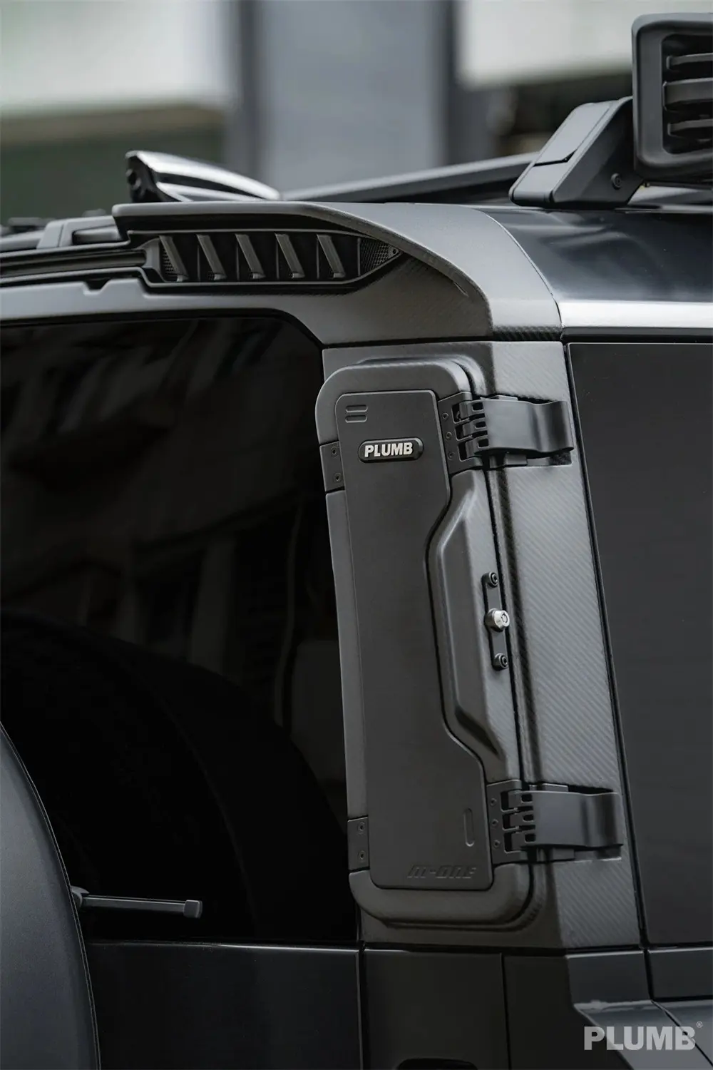 Kit de spoiler traseiro PLUMB para fornecedor Land Rover Defender