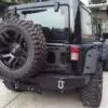Support de pneu de secours à charnière TF HD pour Jeep Wrangler JK 07-18