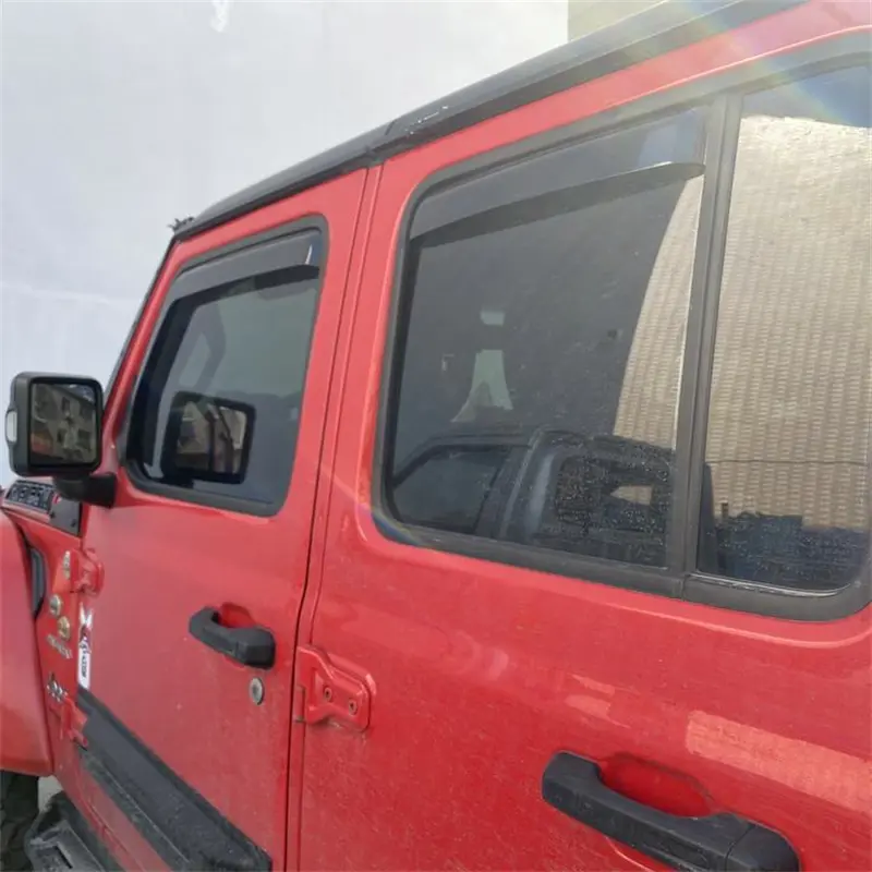 Deflettore del vento Visiera Protezione antipioggia Jeep Wrangler Fornitore