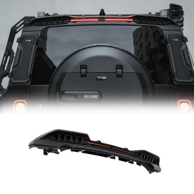 Комплект заднего спойлера PLUMB из углеродного волокна, хвостовые крылья автомобиля для Land Rover Defender