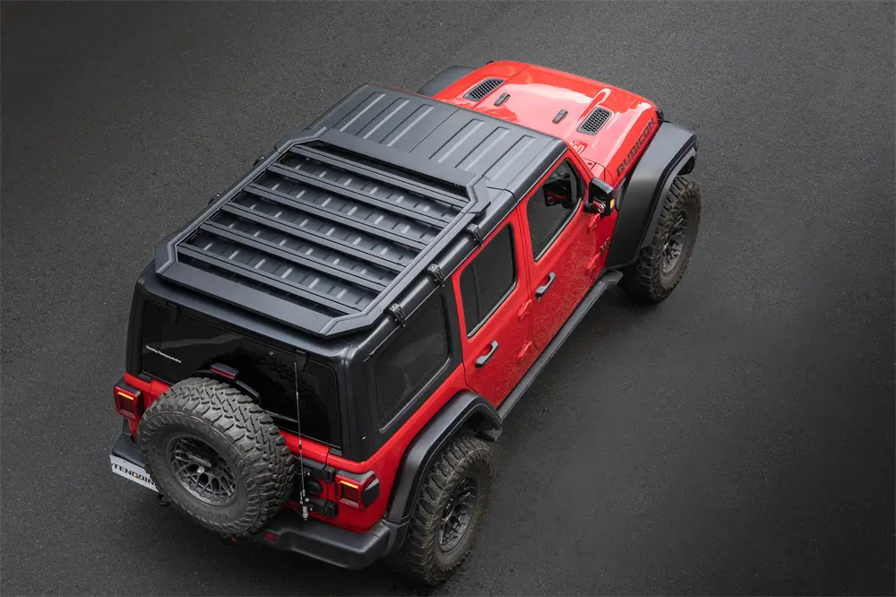 Tengqian Ark Dachträgerplattform für Jeep Wrangler JL/4XE/Gladiator JT