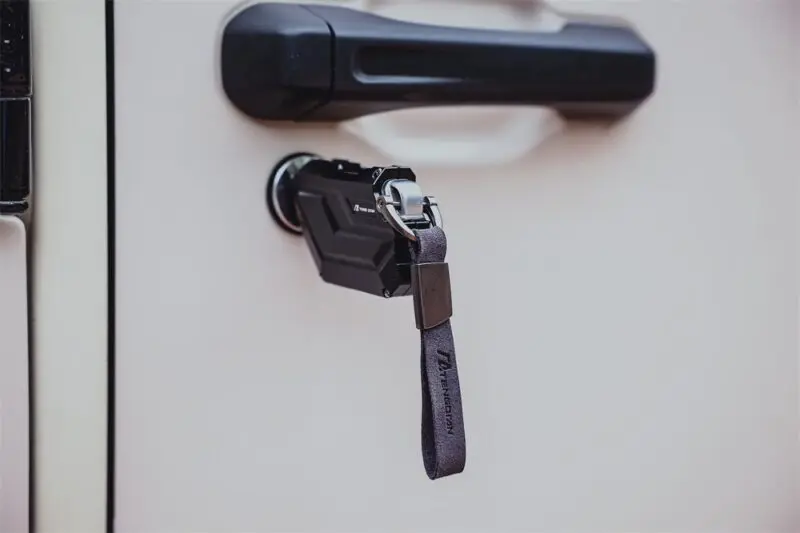 TENGQIAN Ark Key Fob غطاء حافظة شل لسيارة جيب رانجلر JL JT