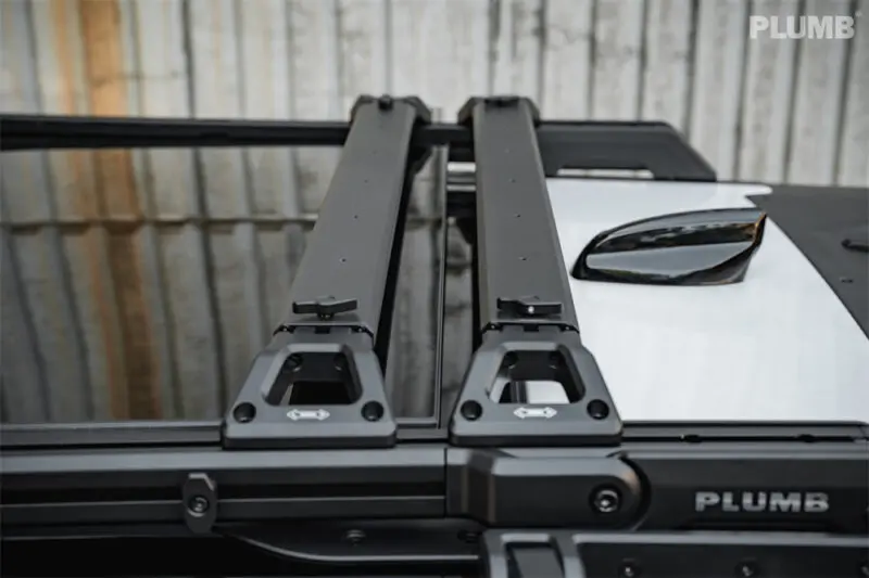 Plataforma de rack de teto PLUMB para Land Rover Defender 90