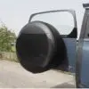 Protezione della copertura della ruota di scorta in fibra di carbonio per Land Rover Defender