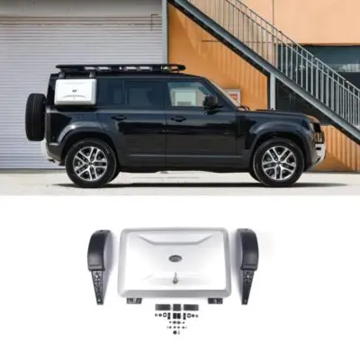 Gear Box Side Mounted Lunch Box Carrier for Land Rover Defender