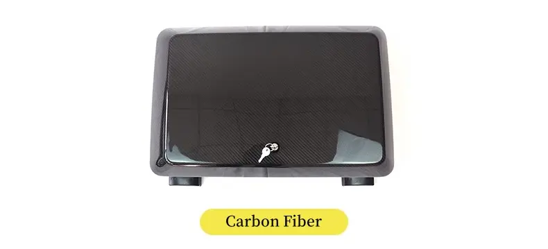Defender 碳纤维变速箱侧装午餐盒 V 型适用于路虎 Defender 汽车配件