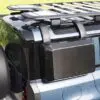 Land Rover Defender Skrzynia biegów z włókna węglowego Montowany z boku pojemnik na drugie śniadanie 14