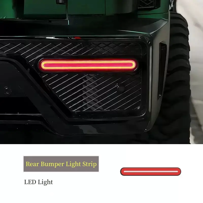 gwm tank 300 accessories mars city modification kit rear bumper light strip