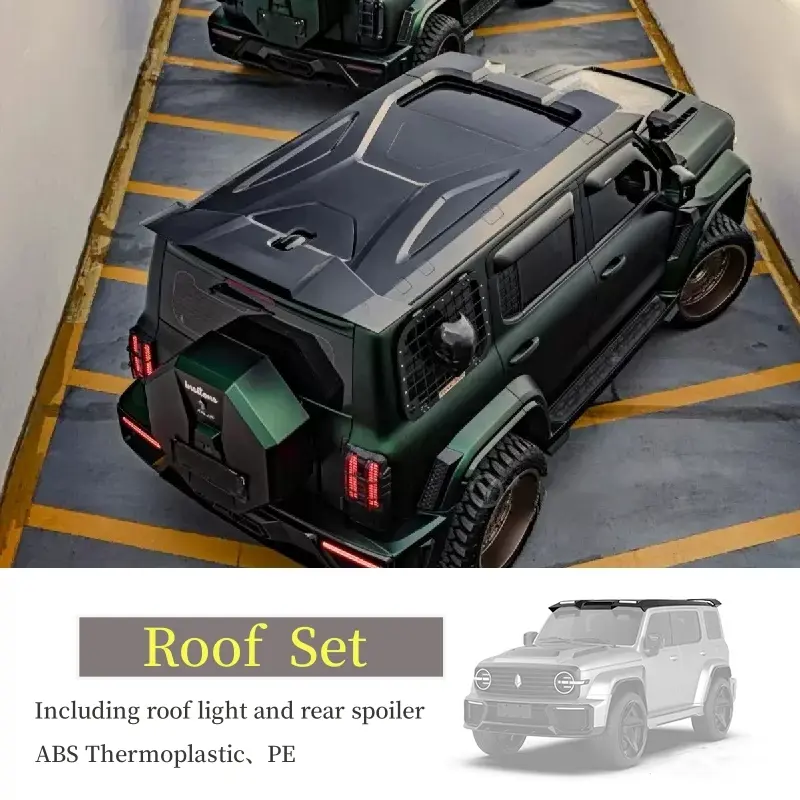 gwm tank 300 accessories mars city modification kit roof set