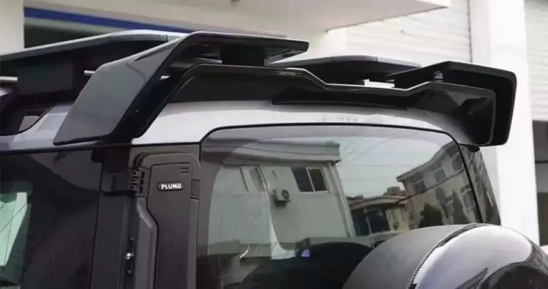 Land Rover Defender Spoiler posteriore a doppio strato Spoiler per bagagliaio sul tetto