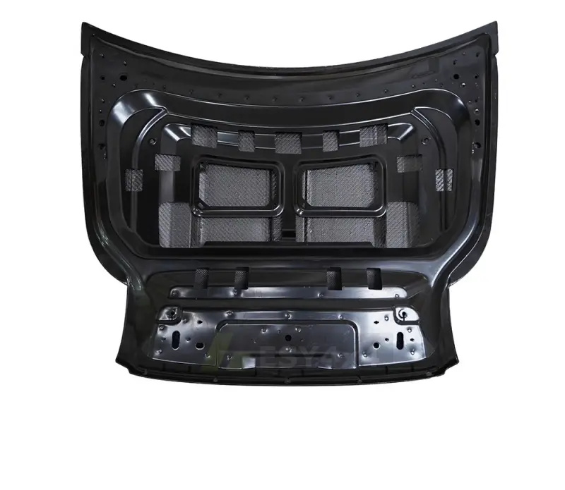 Maska silnika Land Rover Defender z włókna węglowego w stylu SVR